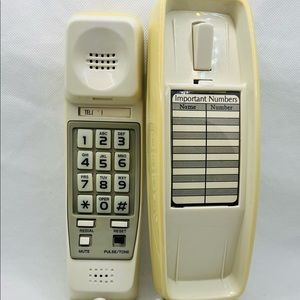 Vintage Lenoxx Sound Landline Telephone Model HAC BP-303 Push Button (Untested)